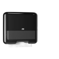 Dozownik Tork do ręczników w składce ZZ mini, kolor czarny, system H3