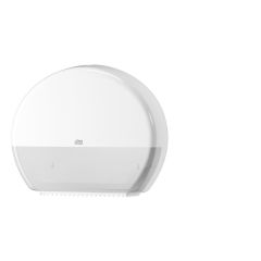 Dozownik Tork do papieru toaletowego maxi jumbo, kolor biały, system T1