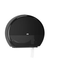 Dozownik Tork do papieru toaletowego maxi jumbo, kolor czarny, system T1