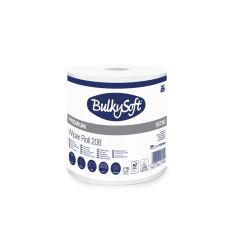 Czyściwo papierowe BulkySoft Classic 2w. 208 m. białe, celuloza, posiada certyfikat ISEGA, 