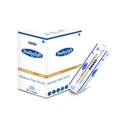 Podkład medyczny BulkySoft Premium, biały, 100% celuloza, wymiar: 60cm x 80m, 6 rolek