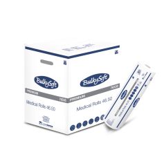 Podkład medyczny BulkySoft Premium  biały, 100% celuloza, 50cmx46m, 9 rolek