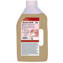 Suma Grill D9  - Silny preparat do mycia, pieców grilli i smażalników - 2L