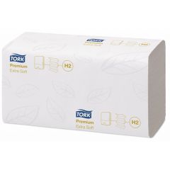 Ręcznik papierowy w składce wielopanelowej Tork Xpress® Premium biały bardzo miękki