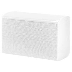 Pojedyncze ręczniki papierowe  Merida Top slim, Białe, Dwuwarstwowe 3150 szt. (18 pakietów po  175 szt.)