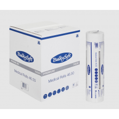 Podkład medyczny BulkySoft Premium  biały, 100% celuloza, 50cmx46m