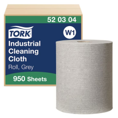 Czyściwo Tork włókninowe do zabrudzeń przemysłowych, szare, 1w 361m, system W1