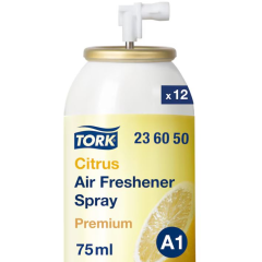 Odświeżacz powietrza w aerozolu Tork Premium cytrusowy