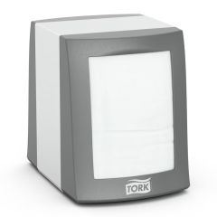 Dozownik Tork do serwetek dyspenserowych na stolik, aluminium, na 90 szt. serwetek, N2