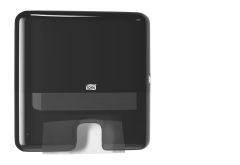 Dozownik Tork do ręczników wielopanelowych typu Z i M, mini, kolor czarny, system H2