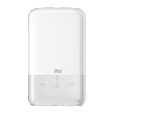 Dozownik Tork do papieru toaletowego w składce, kolor biały, system T3