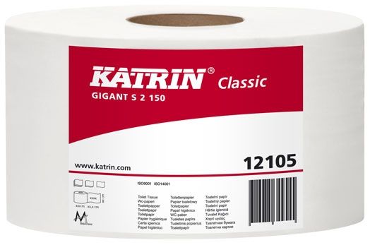 Papier Toaletowy Katrin Classic Gigant S2 130 biały