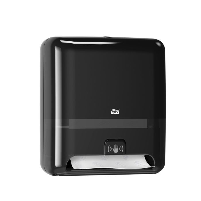 Dozownik Tork Matic® do ręczników papierowych w roli czarny z sensorem Intuition™