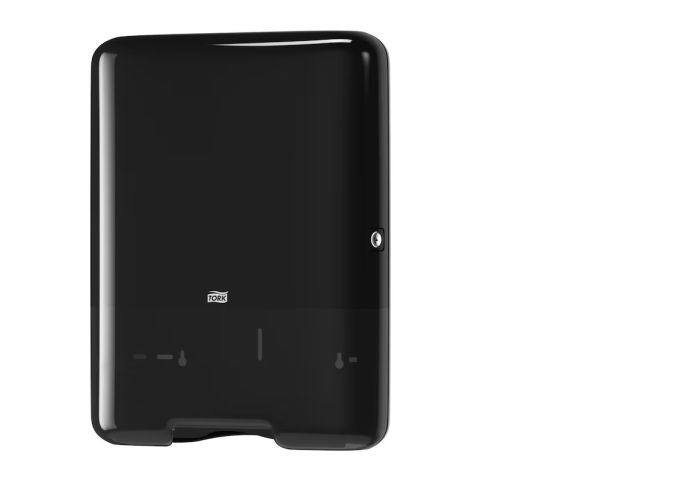 Dozownik Tork do ręczników w składce ZZ, kolor czarny, system H3