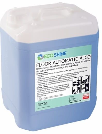 Floor Automatic Alco - Niskopieniący płyn do maszynowego i ręcznego mycia podłóg