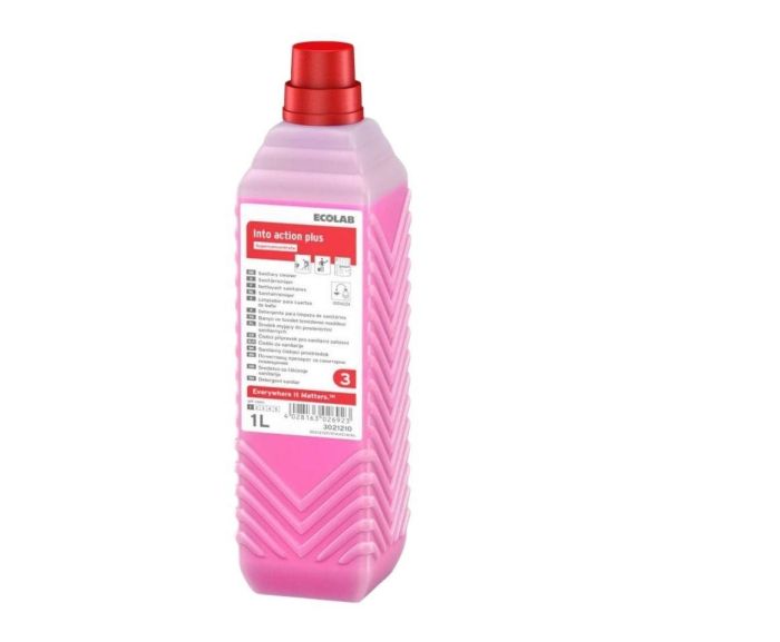 Ecolab Into Action Plus - Superkoncentrat do czyszczenia sanitariatów - 1l