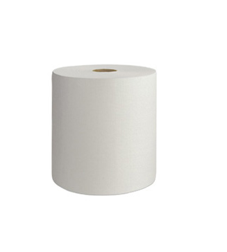 Czyściwo włókninowo-celulozowe CLEAN STRONG PLUS w roli białe, 282 listki