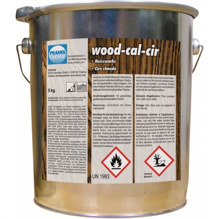 Wood-Cal-Cir 5 Kg - Wosk do parkietu do aplikacji na gorąco