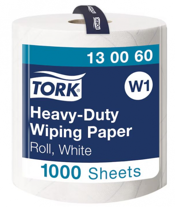 Czyściwo papierowe wielozadaniowe Tork Premium do trudnych zabrudzeń w dużej roli białe
