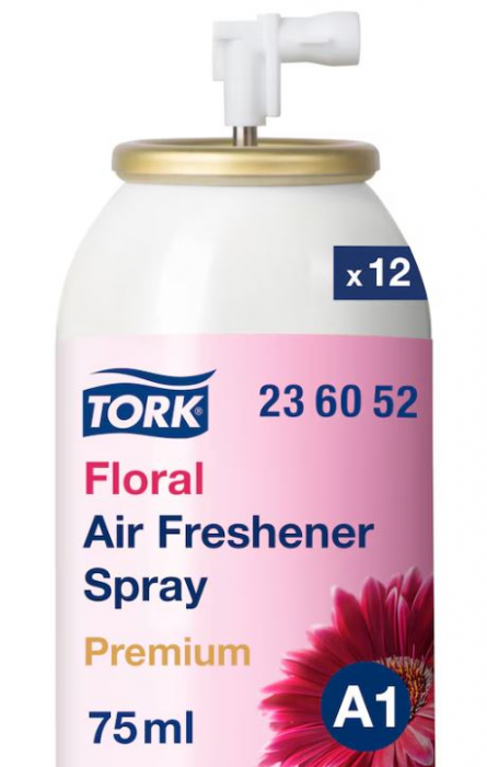 Odświeżacz powietrza w aerozolu Tork Premium kwiatowy