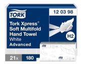 Ręcznik papierowy Tork Advanced składany 3 panelowy, 2w, 3780 szt/op.(21x180)  H2
