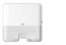 Dozownik Tork do ręczników wielopanelowych typu Z i M, mini, kolor biały, system H2