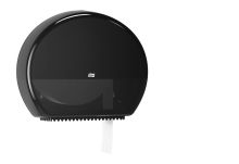 Dozownik Tork do papieru toaletowego maxi jumbo, kolor czarny, system T1