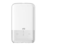 Dozownik Tork do papieru toaletowego w składce, kolor biały, system T3