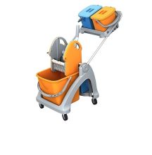 Wózek do sprzątania z dwoma dodatkowymi wiaderkami Splast TSK-0013