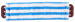 Mop podłogowy 40 cm niebiesko-biały 7.0 Speedy 